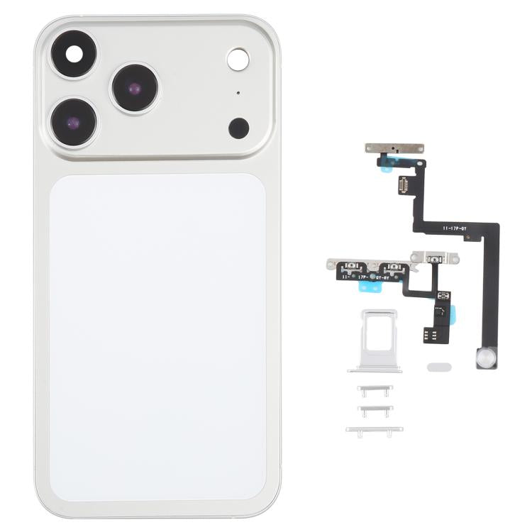 Back Housing Cover with Appearance Imitation of iP17 Pro for iPhone 11