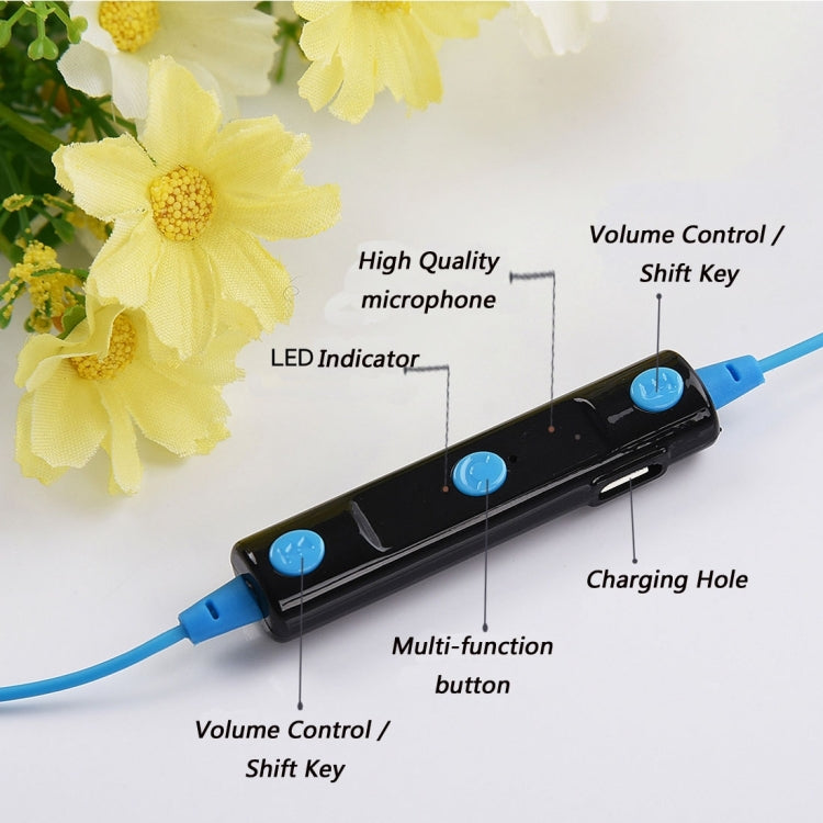 BT-13 Wireless Bluetooth In-ear Headphone Sports Headset with Microphones, For iPod Smartphone, Built-in Bluetooth Wireless Transmission, Transmission Distance: within 10m
