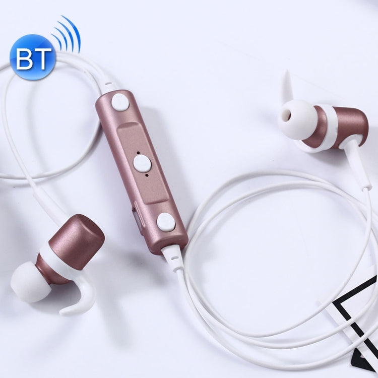 BT-17 Wireless Bluetooth In-ear Headphone Sports Headset with Microphones, For Smartphone, Built-in Bluetooth Wireless Transmission, Transmission Distance: within 10m