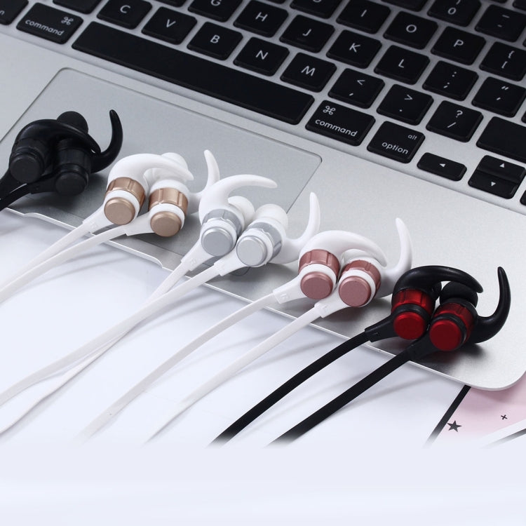 BT-19 Wireless Bluetooth In-ear Headphone Sports Headset with Microphones, For Smartphone, Built-in Bluetooth Wireless Transmission, Transmission Distance: within 10m