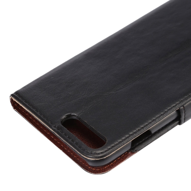 For iPhone 8 Plus & 7 Plus   Crazy Horse Texture Horizontal Flip Leather Case with Holder & Card Slots & Wallet