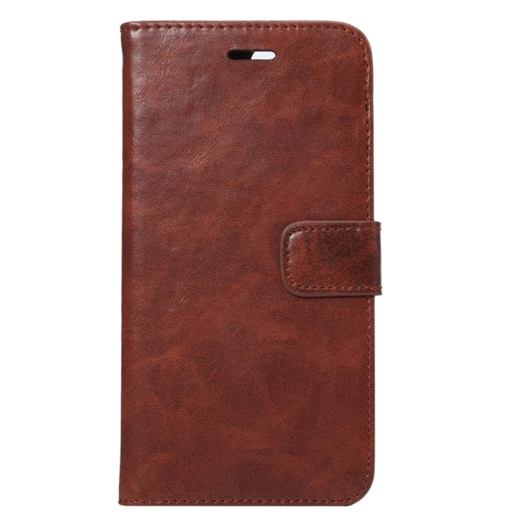 For iPhone 8 Plus & 7 Plus   Crazy Horse Texture Horizontal Flip Leather Case with Holder & Card Slots & Wallet