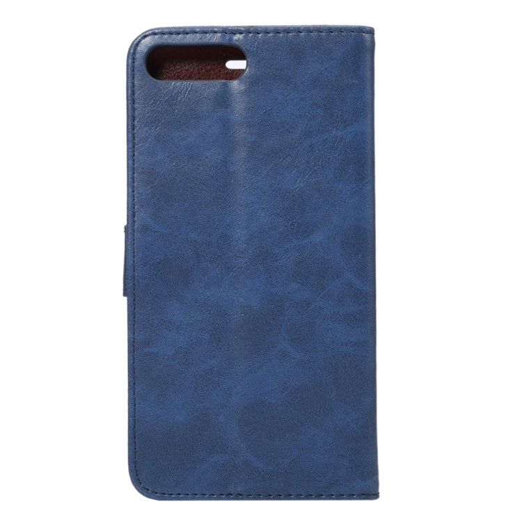 For iPhone 8 Plus & 7 Plus   Crazy Horse Texture Horizontal Flip Leather Case with Holder & Card Slots & Wallet