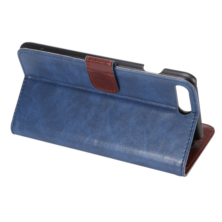 For iPhone 8 Plus & 7 Plus   Crazy Horse Texture Horizontal Flip Leather Case with Holder & Card Slots & Wallet