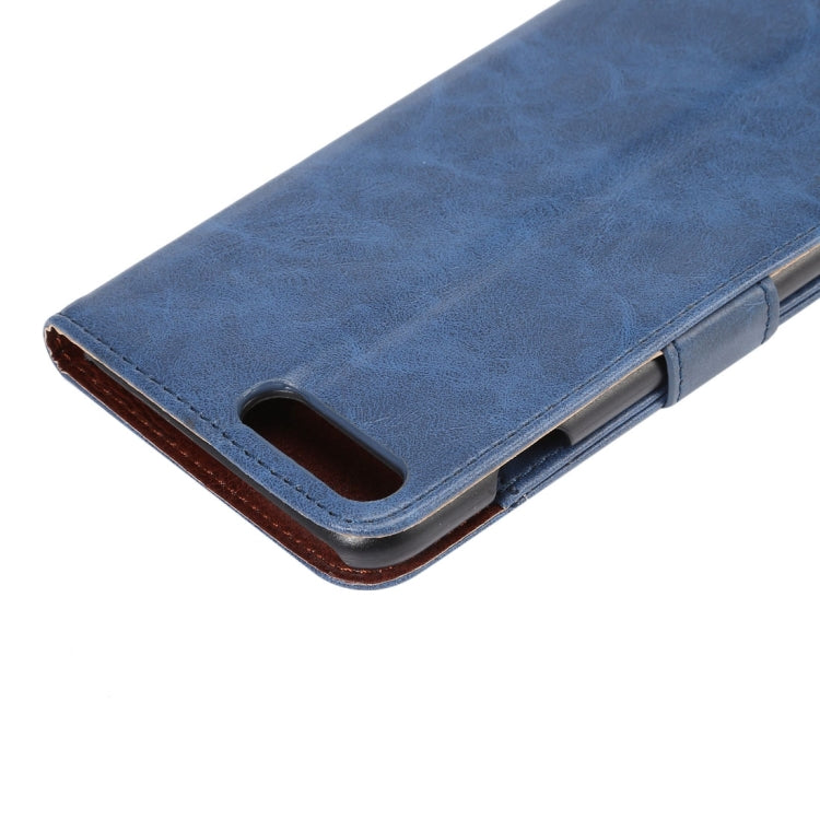 For iPhone 8 Plus & 7 Plus   Crazy Horse Texture Horizontal Flip Leather Case with Holder & Card Slots & Wallet