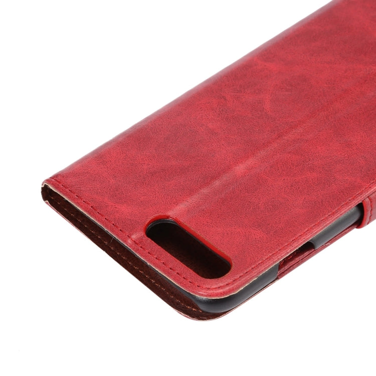 For iPhone 8 Plus & 7 Plus   Crazy Horse Texture Horizontal Flip Leather Case with Holder & Card Slots & Wallet