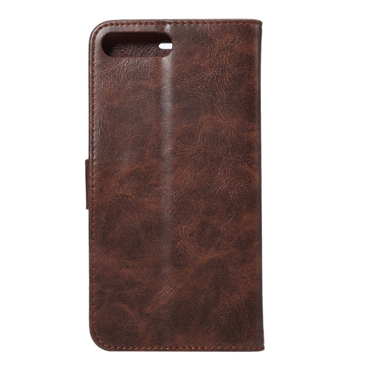 For iPhone 8 Plus & 7 Plus   Crazy Horse Texture Horizontal Flip Leather Case with Holder & Card Slots & Wallet
