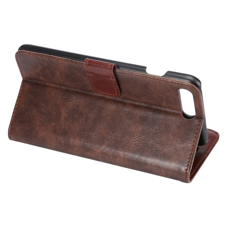 For iPhone 8 Plus & 7 Plus   Crazy Horse Texture Horizontal Flip Leather Case with Holder & Card Slots & Wallet