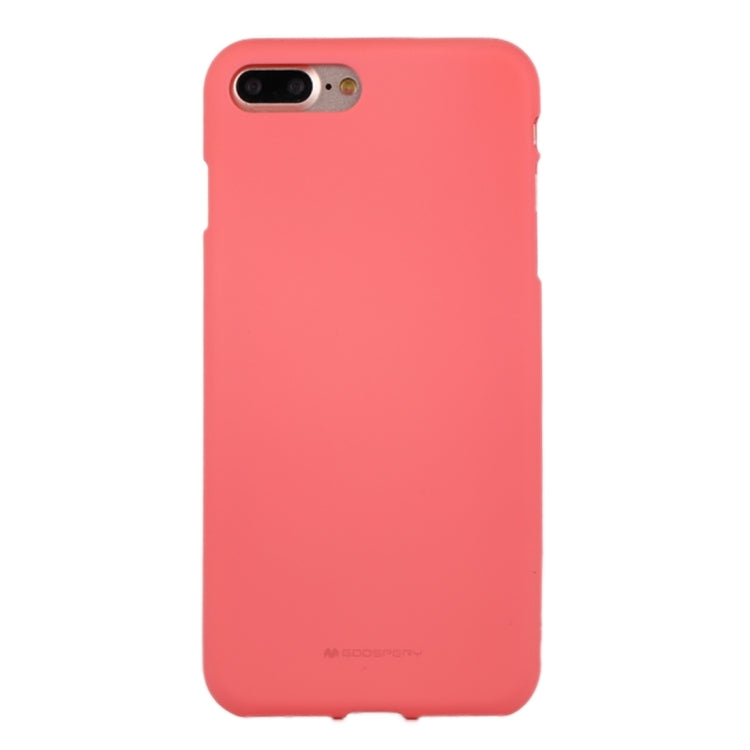 GOOSPERY SOFT FEELING for iPhone 8 Plus & 7 Plus   Liquid State TPU Drop-proof Soft Protective Back Cover Case
