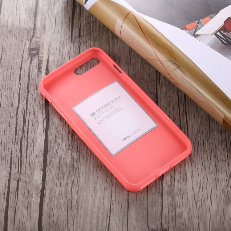 GOOSPERY SOFT FEELING for iPhone 8 Plus & 7 Plus   Liquid State TPU Drop-proof Soft Protective Back Cover Case