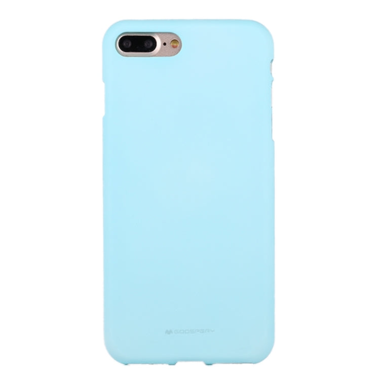 GOOSPERY SOFT FEELING for iPhone 8 Plus & 7 Plus   Liquid State TPU Drop-proof Soft Protective Back Cover Case