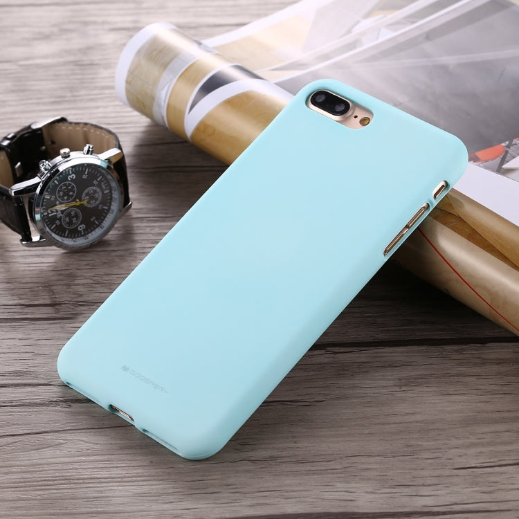 GOOSPERY SOFT FEELING for iPhone 8 Plus & 7 Plus   Liquid State TPU Drop-proof Soft Protective Back Cover Case