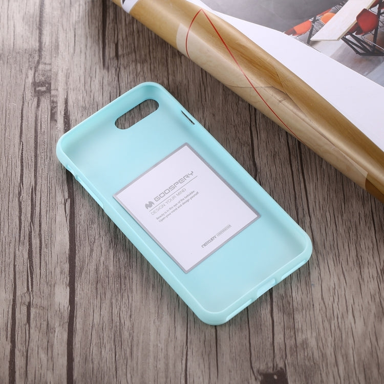 GOOSPERY SOFT FEELING for iPhone 8 Plus & 7 Plus   Liquid State TPU Drop-proof Soft Protective Back Cover Case