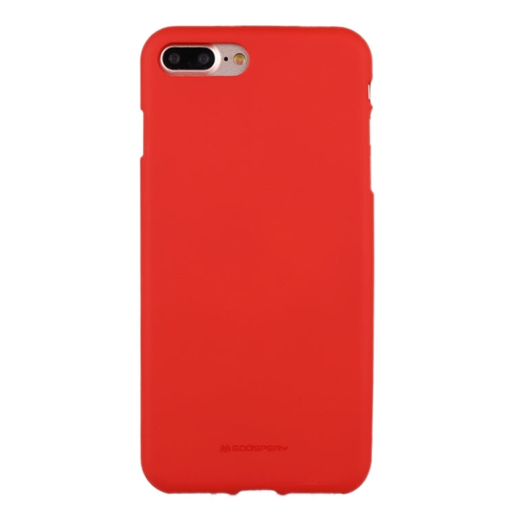 GOOSPERY SOFT FEELING for iPhone 8 Plus & 7 Plus   Liquid State TPU Drop-proof Soft Protective Back Cover Case