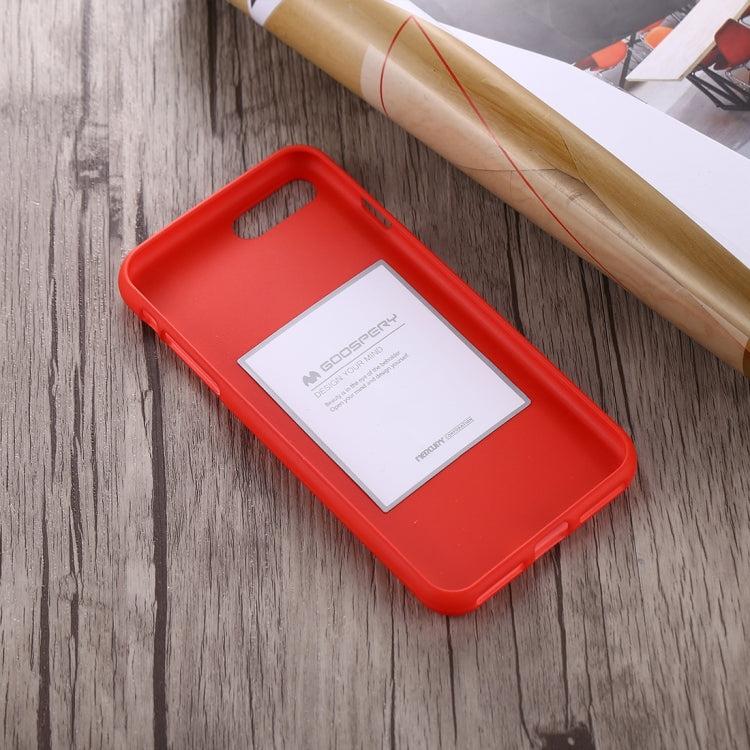 GOOSPERY SOFT FEELING for iPhone 8 Plus & 7 Plus   Liquid State TPU Drop-proof Soft Protective Back Cover Case
