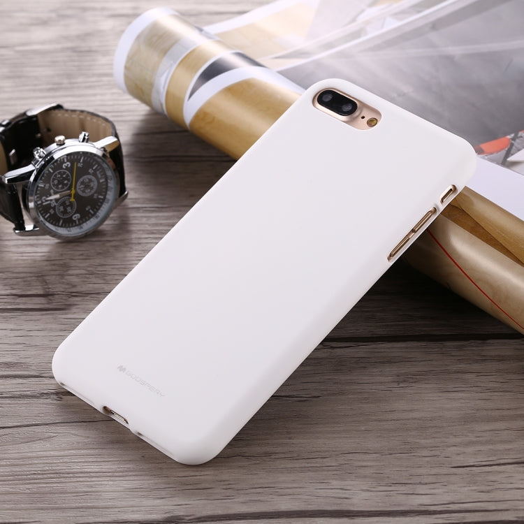 GOOSPERY SOFT FEELING for iPhone 8 Plus & 7 Plus   Liquid State TPU Drop-proof Soft Protective Back Cover Case