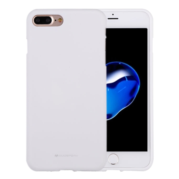 GOOSPERY SOFT FEELING for iPhone 8 Plus & 7 Plus   Liquid State TPU Drop-proof Soft Protective Back Cover Case