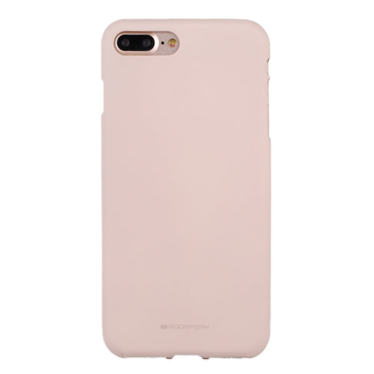 GOOSPERY SOFT FEELING for iPhone 8 Plus & 7 Plus   Liquid State TPU Drop-proof Soft Protective Back Cover Case