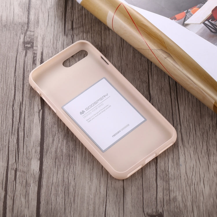 GOOSPERY SOFT FEELING for iPhone 8 Plus & 7 Plus   Liquid State TPU Drop-proof Soft Protective Back Cover Case