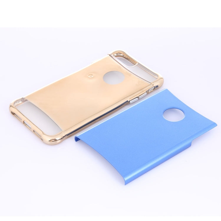 For iPhone 8 Plus & 7 Plus   Electroplating Dropproof TPU+PC Detachable Protective Back Cover Case