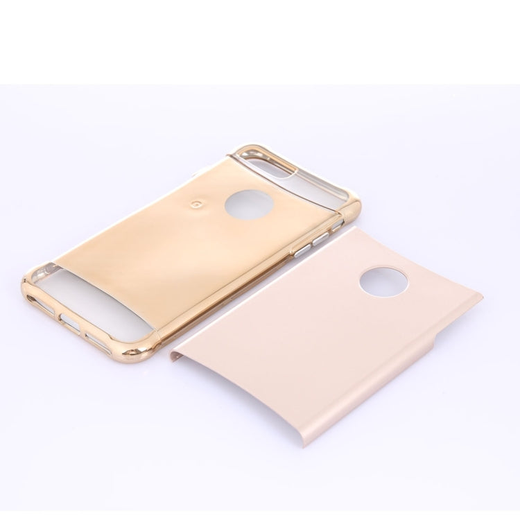 For iPhone 8 Plus & 7 Plus   Electroplating Dropproof TPU+PC Detachable Protective Back Cover Case