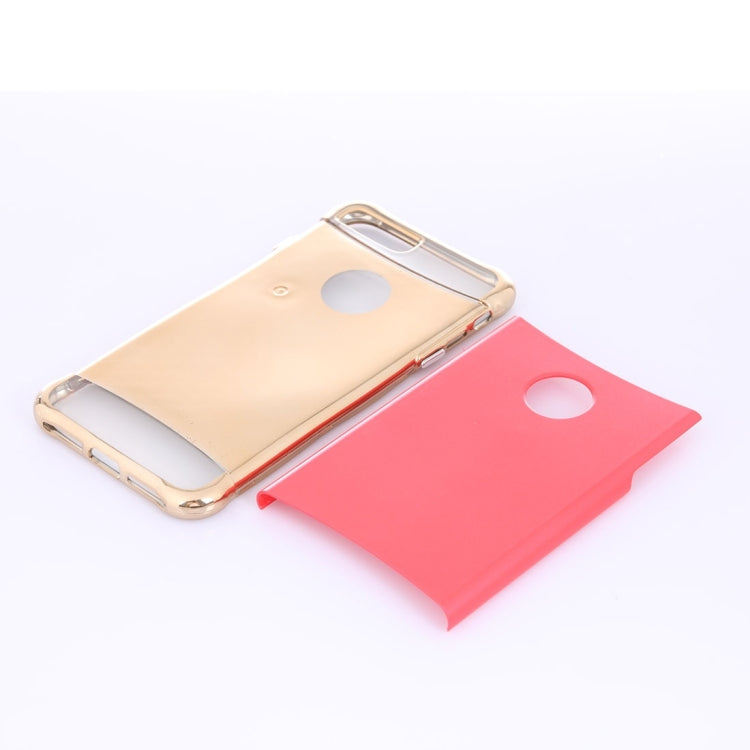 For iPhone 8 Plus & 7 Plus   Electroplating Dropproof TPU+PC Detachable Protective Back Cover Case