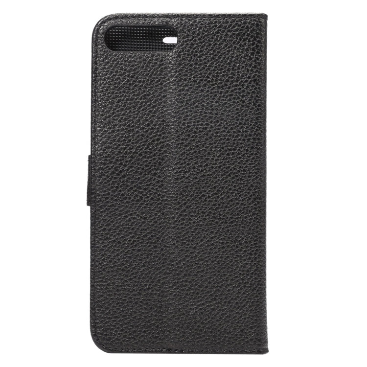 For iPhone 8 Plus & 7 Plus   Lichi Texture Magnetic Adsorption Horizontal Flip Leather Case with Card Slot & Holder & Wallet