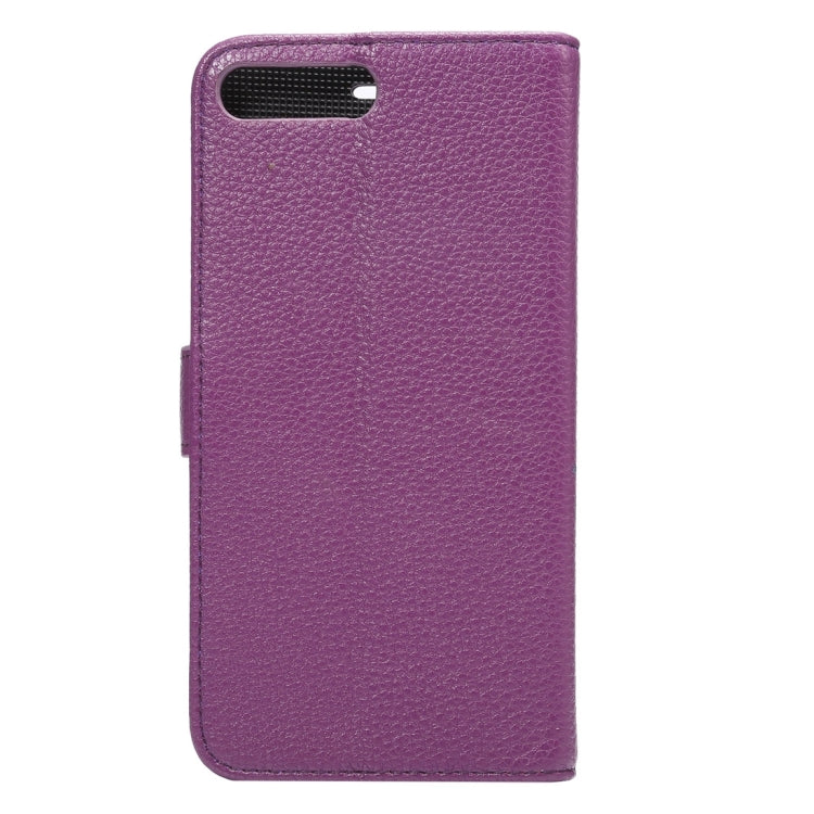 For iPhone 8 Plus & 7 Plus   Lichi Texture Magnetic Adsorption Horizontal Flip Leather Case with Card Slot & Holder & Wallet