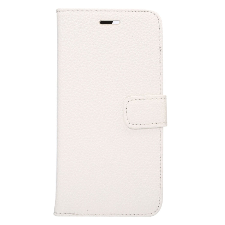 For iPhone 8 Plus & 7 Plus   Lichi Texture Magnetic Adsorption Horizontal Flip Leather Case with Card Slot & Holder & Wallet