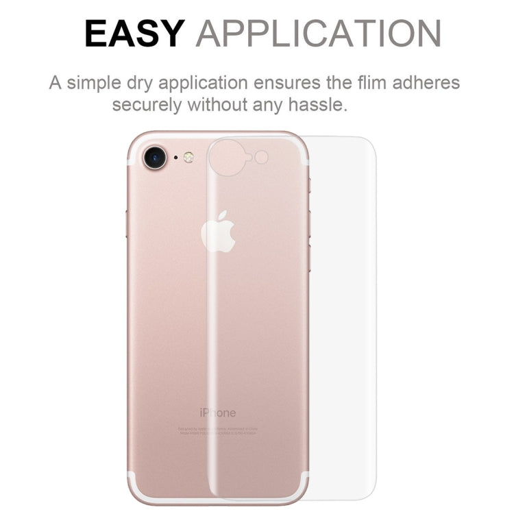 50 PCS for iPhone 8 & 7 0.1mm HD 3D Curved PET Back Full Screen Protector, No Retail Package