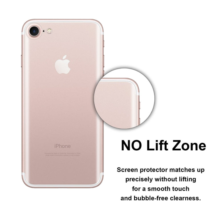 50 PCS for iPhone 8 & 7 0.1mm HD 3D Curved PET Back Full Screen Protector, No Retail Package