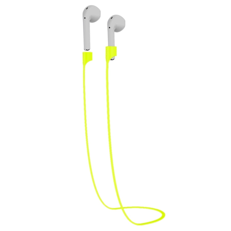 TOTUDESIGN Popular Series Wireless Headphones Silicone Magnetic Absorption Anti-lost Sport Strap for Apple AirPods, Cable Length: 65cm