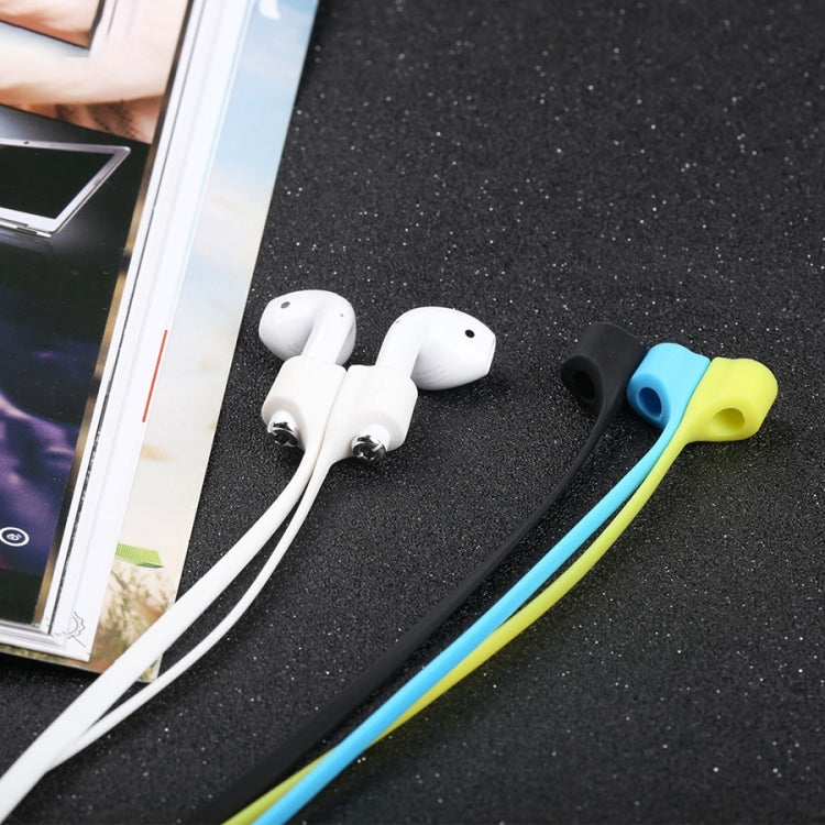 TOTUDESIGN Popular Series Wireless Headphones Silicone Magnetic Absorption Anti-lost Sport Strap for Apple AirPods, Cable Length: 65cm