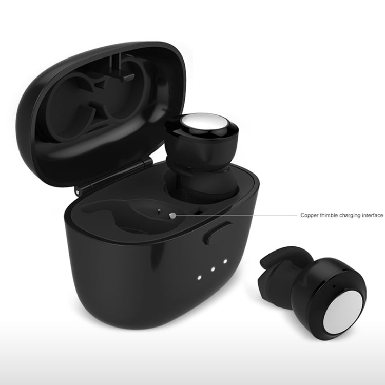 TOTUDESIGN Touree Series IPX4 Waterproof Mini TWS V4.2 + EDR Bluetooth Headset, Cable Length: 30cm, For iPad, iPhone, Galaxy, Huawei, Xiaomi, LG, HTC and Other Smart Phones