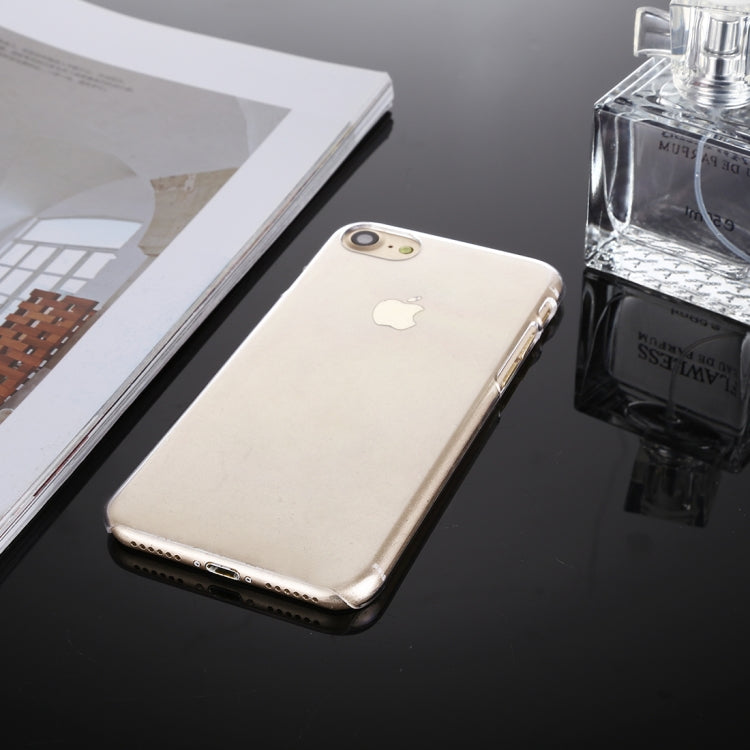 For iPhone SE 2020 & 8 & 7 PC Transparent Protective Back Cover Case(Transparent)