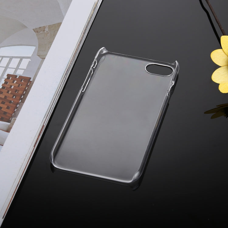 For iPhone SE 2020 & 8 & 7 PC Transparent Protective Back Cover Case(Transparent)
