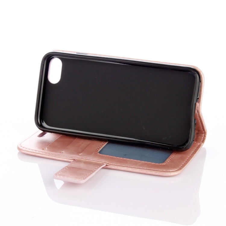 For iPhone SE 2020 & 8 & 7 Mandragora Pattern Crystal Encrusted Horizontal Flip Leather Case with Card Slot & Holder & Wallet & Lanyard