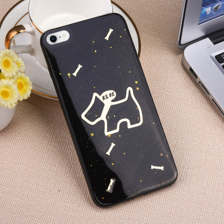 For iPhone SE 2020 & 8 & 7 Dog Pattern Protective Back Cover Soft Case