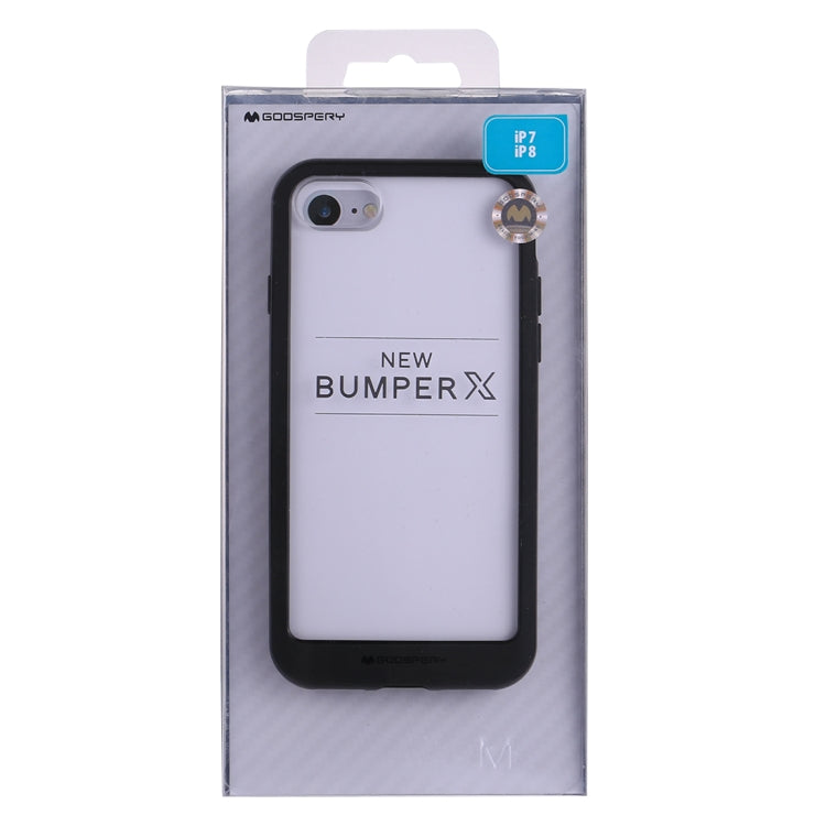 GOOSPERY New Bumper X For iPhone SE 2020 & 8 & 7 PC + TPU Shockproof Hard Protective Back Case