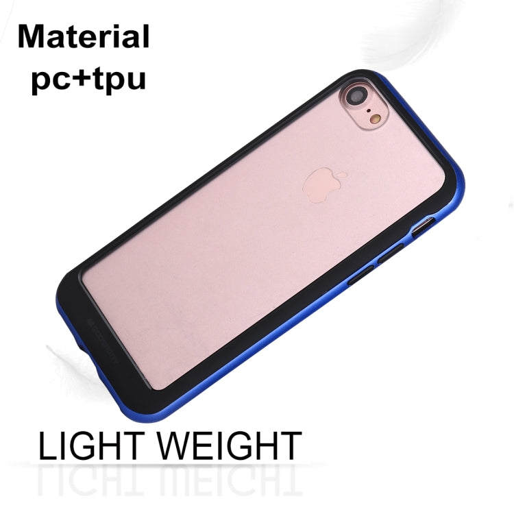 GOOSPERY New Bumper X For iPhone SE 2020 & 8 & 7 PC + TPU Shockproof Hard Protective Back Case