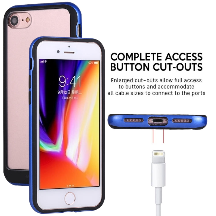 GOOSPERY New Bumper X For iPhone SE 2020 & 8 & 7 PC + TPU Shockproof Hard Protective Back Case