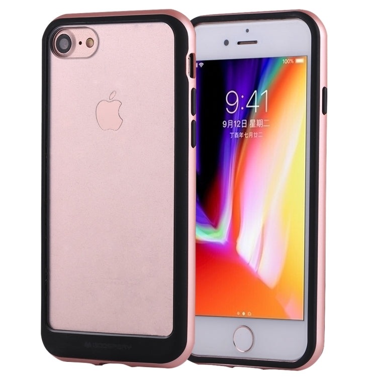 GOOSPERY New Bumper X For iPhone SE 2020 & 8 & 7 PC + TPU Shockproof Hard Protective Back Case