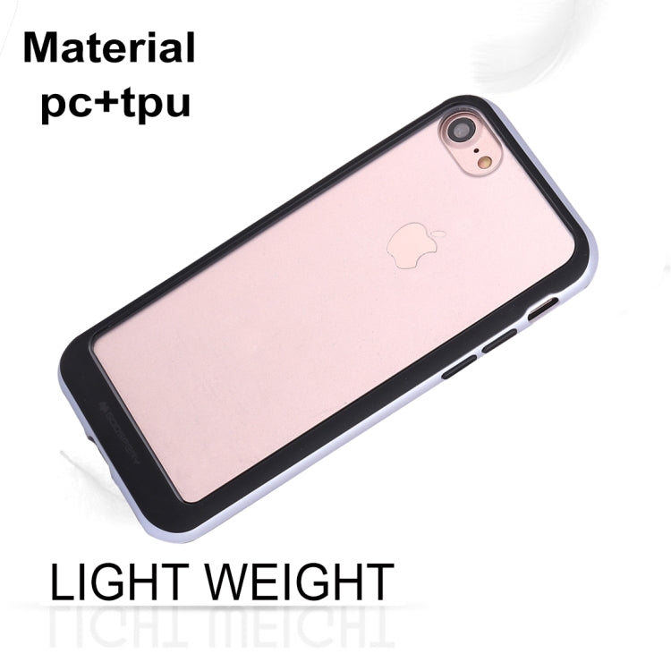 GOOSPERY New Bumper X For iPhone SE 2020 & 8 & 7 PC + TPU Shockproof Hard Protective Back Case