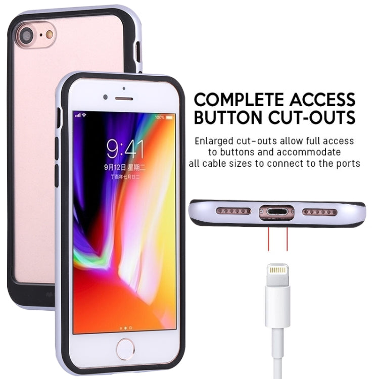 GOOSPERY New Bumper X For iPhone SE 2020 & 8 & 7 PC + TPU Shockproof Hard Protective Back Case