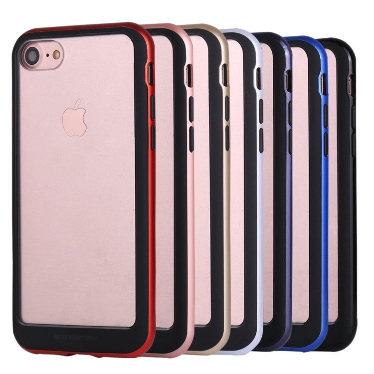 GOOSPERY New Bumper X For iPhone SE 2020 & 8 & 7 PC + TPU Shockproof Hard Protective Back Case