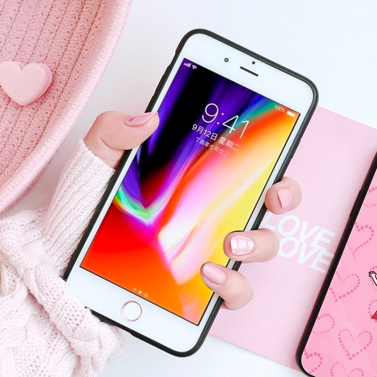 Sweet Girl Pattern Case For iPhone SE 2020 & 8 & 7