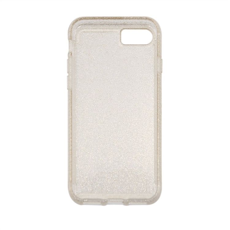For iPhone SE 2020 & 8 & 7 Flash Powder Translucent Shockproof Protective Case