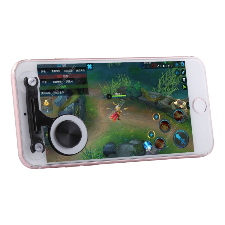 Q9 Direct Mobile Games Joystick Artifact Hand Travel Button Sucker for iPhone, Android Phone, Tablet