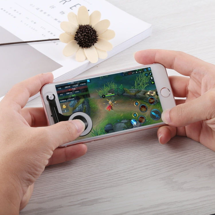 Q9 Direct Mobile Games Joystick Artifact Hand Travel Button Sucker for iPhone, Android Phone, Tablet