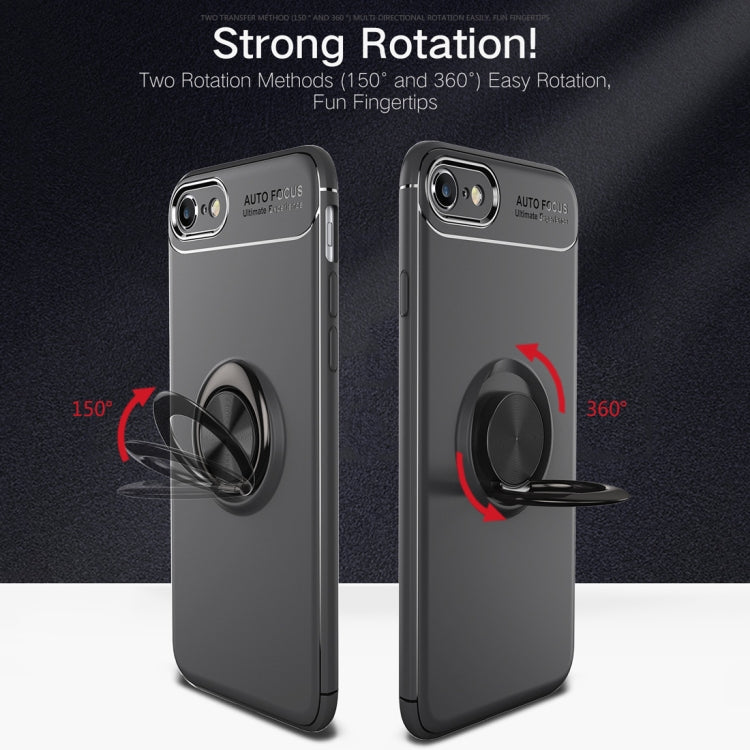Metal Ring Holder 360 Degree Rotating TPU Case For iPhone SE 2020 & 8 & 7
